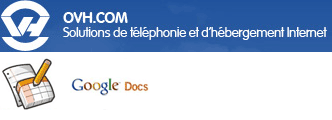 OpenConcerto OVH et Google